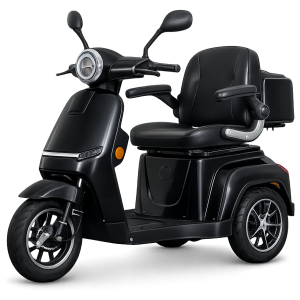 Elektrinis triratis E-GO S3 juodas